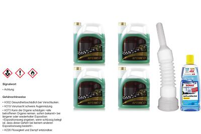 20L PEMCO 1 x Kühlerfrostschutz Antifreeze 913 grün green inkl. Auslaufschlauch