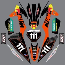 Graphic kit for KTM SXF 2019-2022 SX SXF 125+ decal stickers