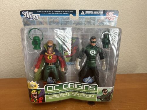 2011 DC Direct DC Origins Series 2 Green Lantern Action Figures New Sealed - Picture 1 of 3