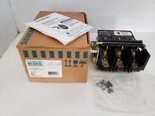 SIEMENS MCS603L DISCONNECT SWITCH  3P/30A/600V LEFT-HANDED DRIVE NIB