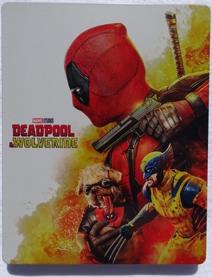 FILM AUF BLU-RAY 4K-UHD STEELBOOK: DEADPOOL & WOLVERINE