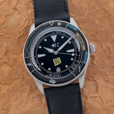 Christopher Ward Desk Diver 41mm Stainless Steel Limited Edition 391/500 New
