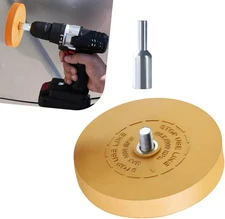 3.5'' Car Decal Remover For Glue Rubber Eraser Wheel Remove Adhesive Sticker