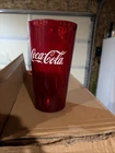 Coca-Cola 32 Oz Set Of 24 Red Drink Cups Plastic Restaurant Vtg. GET #6632-1-RC