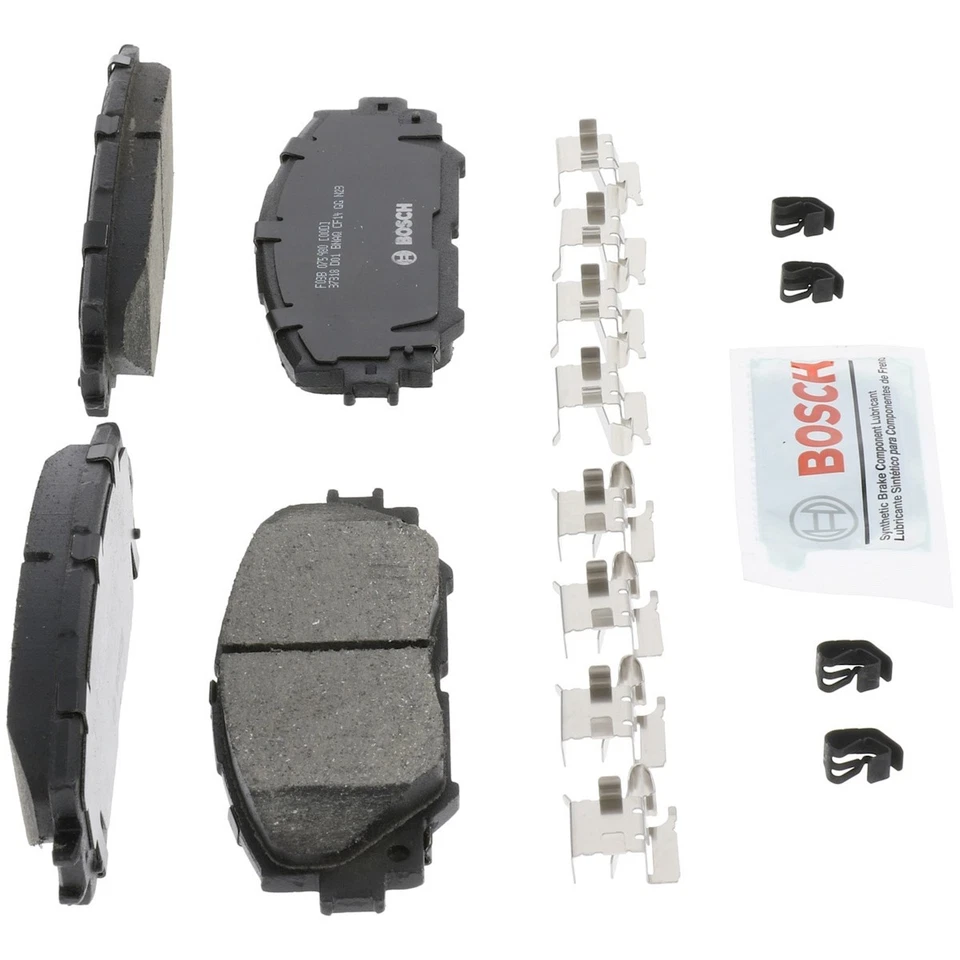 Juego de pastillas de freno delanteras BC1210 Bosch 2 ruedas para Toyota Corolla RAV4 Prius V xB Foto 3 de 4