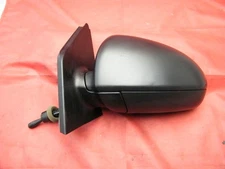 SMART CAR 451 FORTWO 07-14  NS LEFT PASSENGER BLACK MANUAL DOOR WING MIRROR AB46