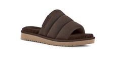 Koolaburra by UGG Rommie Slippers Men's US 8 Dark Brown Slip-On Slide GAL23