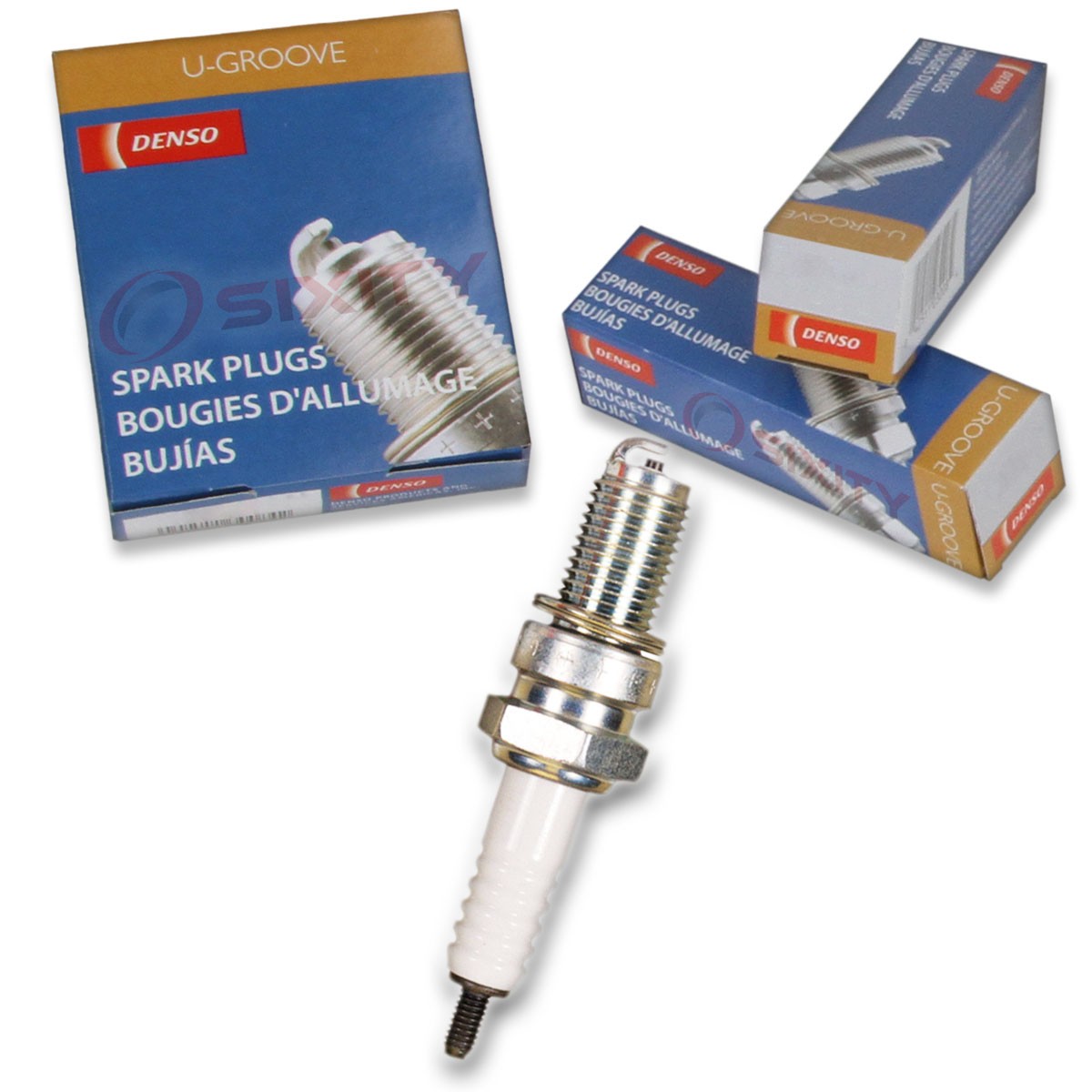 1 pc Denso Standard U-Groove Spark Plug for Yamaha YFM200 Moto-4 1985-1989 fm
