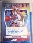 Panini Phoenix 2023-24 Crusade Signatures Jeff Malone Utah Jazz Auto #CS-JMA