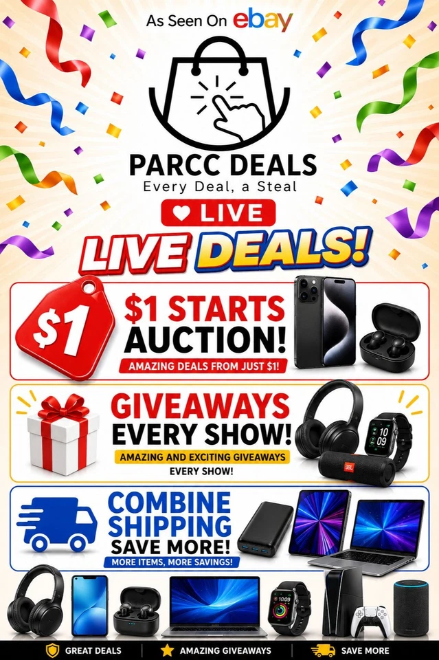 9/13/26 - AS SEEN ON EBAY : Everyday Tech Video Games Toys Home | Live Deal