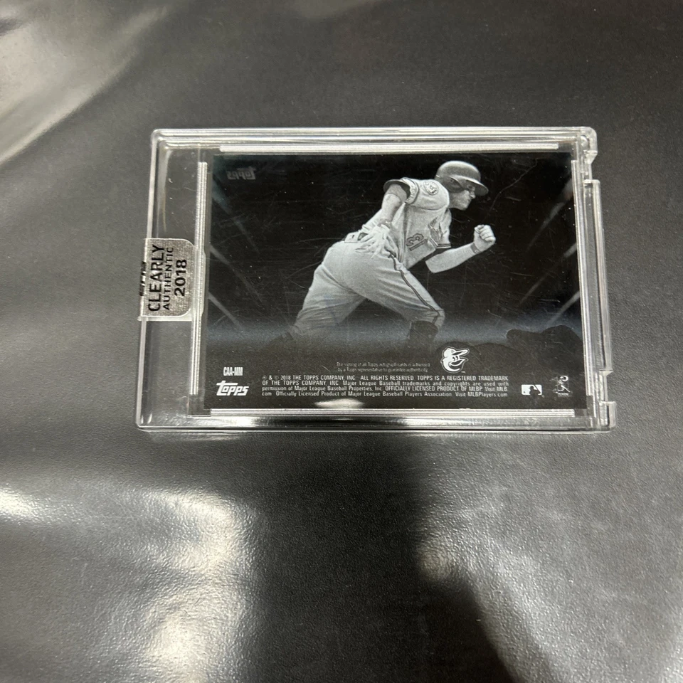 2018 Topps Clearly Authentic Autographs - Manny Machado #CAA-MM Black /75 (AU) - Image 2 of 2