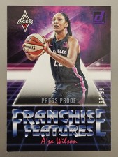 A’JA WILSON 2019 Panini Donruss WNBA Purple Press Proof #/99 Franchise Features