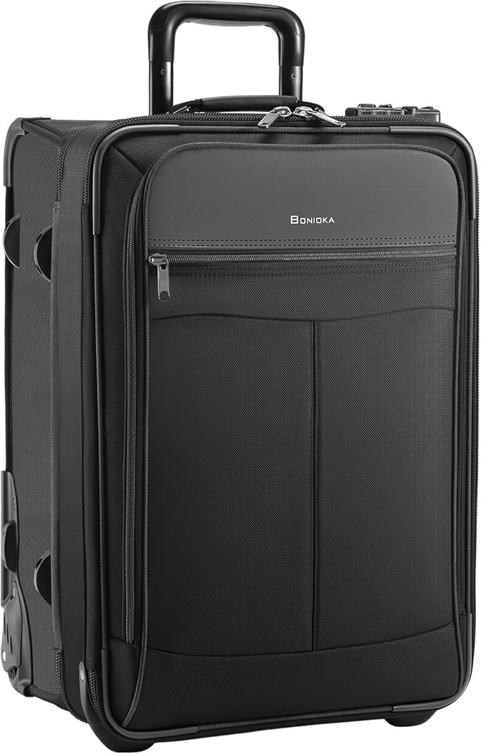 22 Inch Rolling Garment Bag with wheels, TSA-Approved Lock S