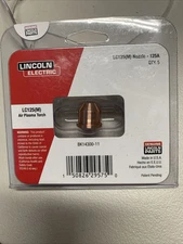 Lincoln FlexCut LC125M Nozzle, 125A BK14300-11 5 Pack