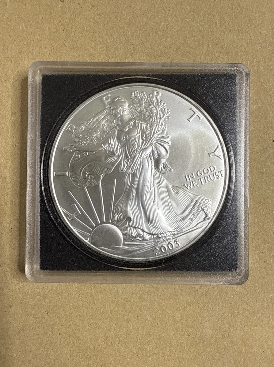 イーグル銀貨 アメリカ 2003年記念 American Eagle Uncertified 2003 Silver Bullion Coins for sale | eBay