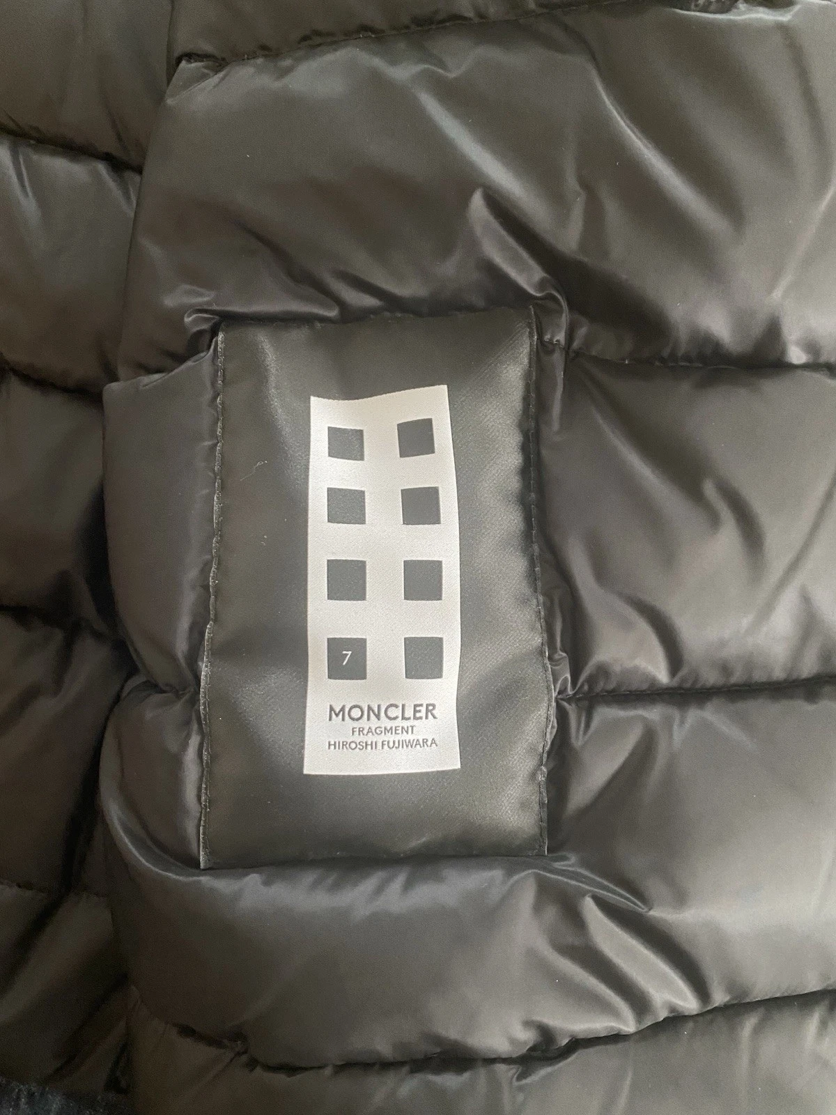 Moncler Genius x Fragment Shady Denim Down Jacket Hiroshi Fujiwara Men's 4 US XL - product detail image 8