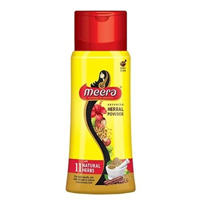 Meera Herbal Hair wash Powder for Hairfall & Strong and Healthy Hair 150gm 