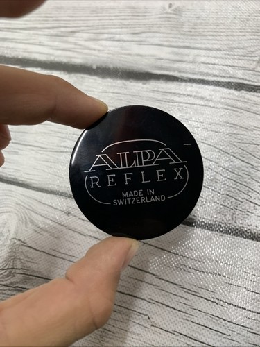 Alpa Reflex Camera Metal Silver Genuine Body Cap Only BLACK - Picture 2 of 7