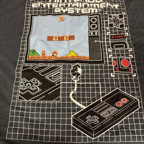 Nintendo Entertainment System NES Controller Diagram T-Shirt Men's 5xl Mario