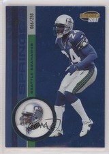 2001 Pacific Invincible Blue /250 Shawn Springs #227 0q3