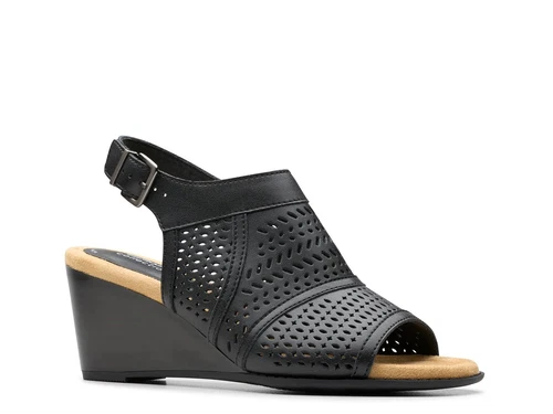 Sandali eleganti donna Clarks Emmalae Hope sandalo con zeppa