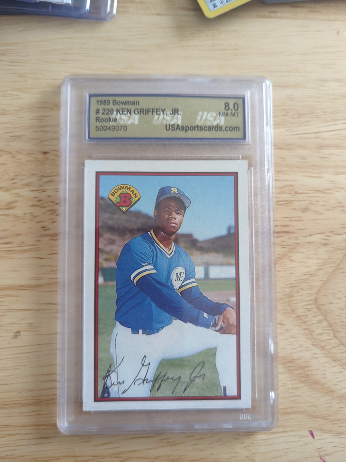 1989 Bowman - Ken Griffey Jr #220 (RC) USA 8