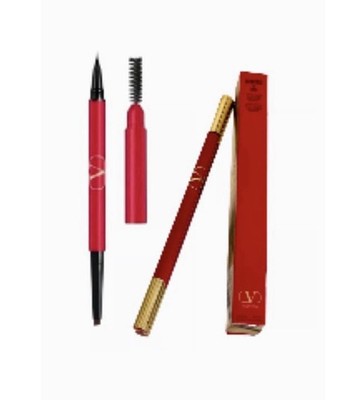 Valentino Beauty Triple Brow Trio Eyebrow Filler Liner Pencil 02 BROWN