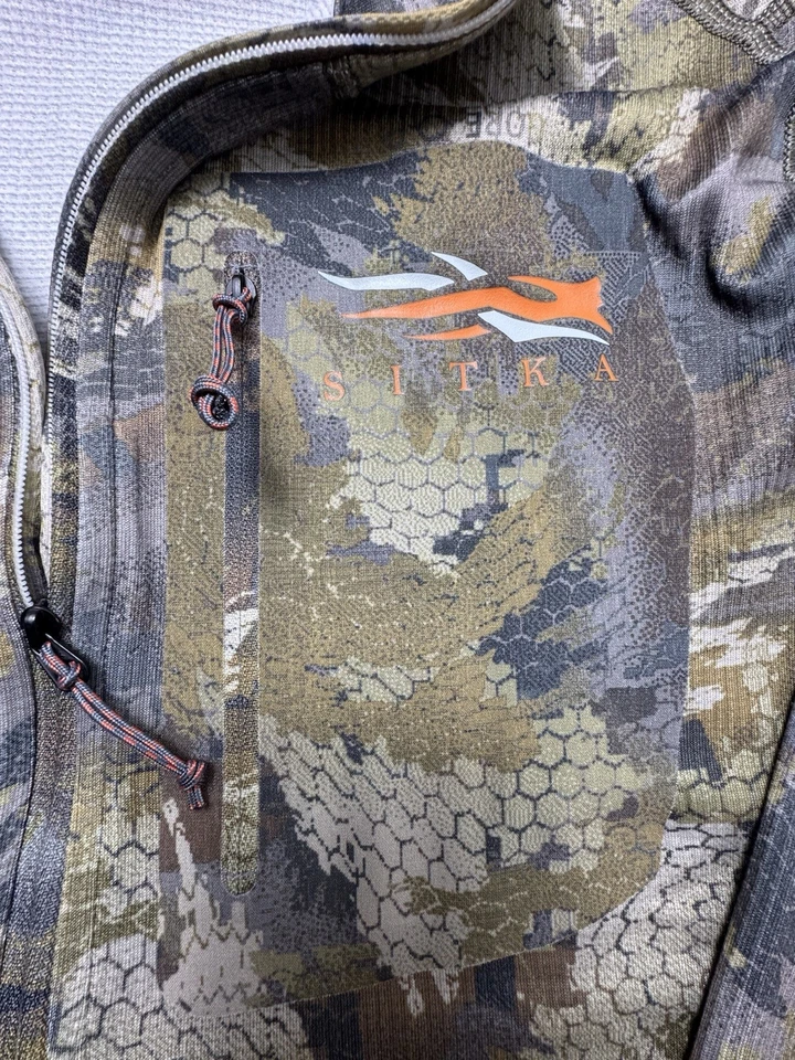 Sitka Core Midweight Zip-t Men’s 2XL Gore Optifade Subalpine Polygiene Hunting - Image 2 of 4