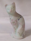 Fenton Glass Lotus Mist Burmese 5" Cat  Limited Edition #1528/4750