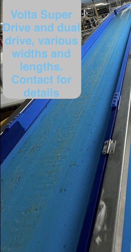 Sanitary Conveyors Stainless Steel - Volta - Various lengths and widths