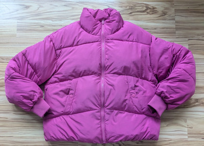 Mädchen Kurze Steppjacke / Puffer Jacket Größe: 158/164
