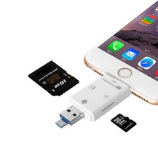 iOS SD TF Card Reader for iPad iPhone 11 Pro XS Max 8 7 6 Plus OTG Android Phone