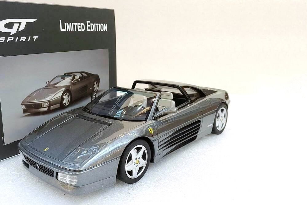 GT Spirit 1/18 Scale Resin GT332 - Ferrari 348 GTS - Silver