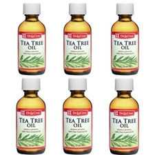 De La Cruz Pure Australian Tea Tree Essential Oil, 2 FL OZ (6 BOTTLES)