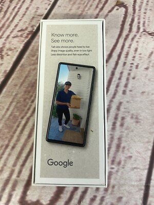 Google Nest Doorbell - Wired (Snow) G28DR | eBay