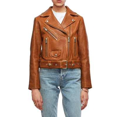 ANINE BING Benjamin Leather Moto Jacket