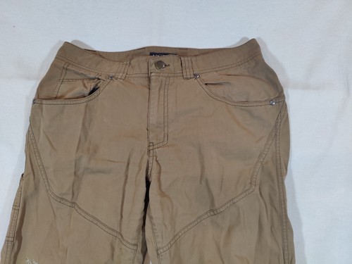 Arc'teryx Pantalone Uomo 30x30 Dritto Utility Logo Outdoor Escursionismo Arrampicata Marrone - Foto 2 di 11