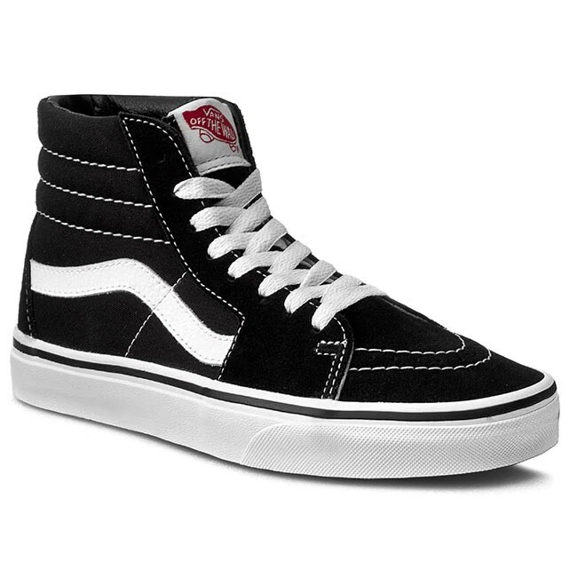Unisex Vans SK8 Hi Core Classics Black 3.5 Men s 5 Women s Skate Shoes New