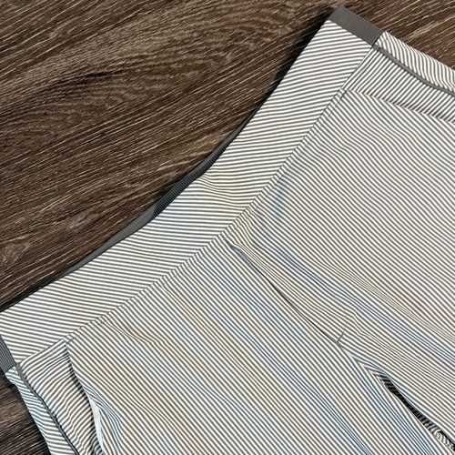 Athleta Brooklyn Ankle Pants Stripe High Rise Pull-On Stretch Travel Comfort 16 - Picture 6 of 11