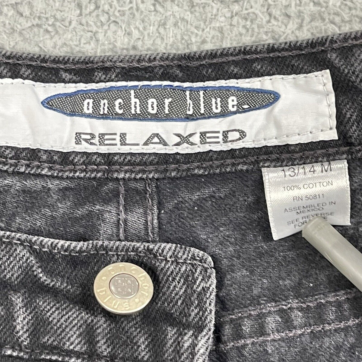 ANCHOR BLUE W38 BEYOND BAGGY チノパン ワイド W30x30 Vintage Y2k Anchor Blue Beyond Baggy Denim Jeans Jnco