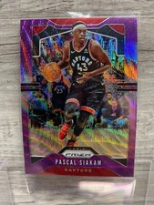 2019-20 Panini Prizm #156 PASCAL SIAKAM Purple Wave Prizm SP 