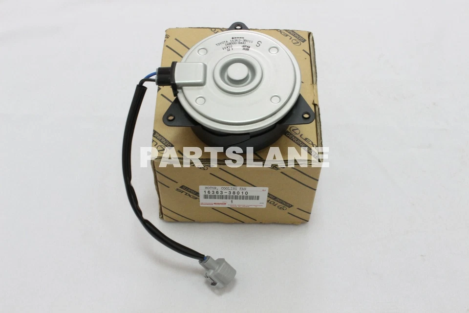 Motor ventilador de refrigeración original OEM 16363-38010 Lexus LS460 2007-2017 Foto 3 de 3