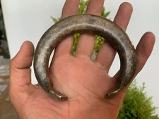 Antique Rare Hand Crafted Bronze Tribal Women Leg Anklet Rajasthani Kada