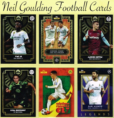 Topps UEFA Club Competitions 2023-24   DEKO - CURRENT STAR & INSERT   Karten