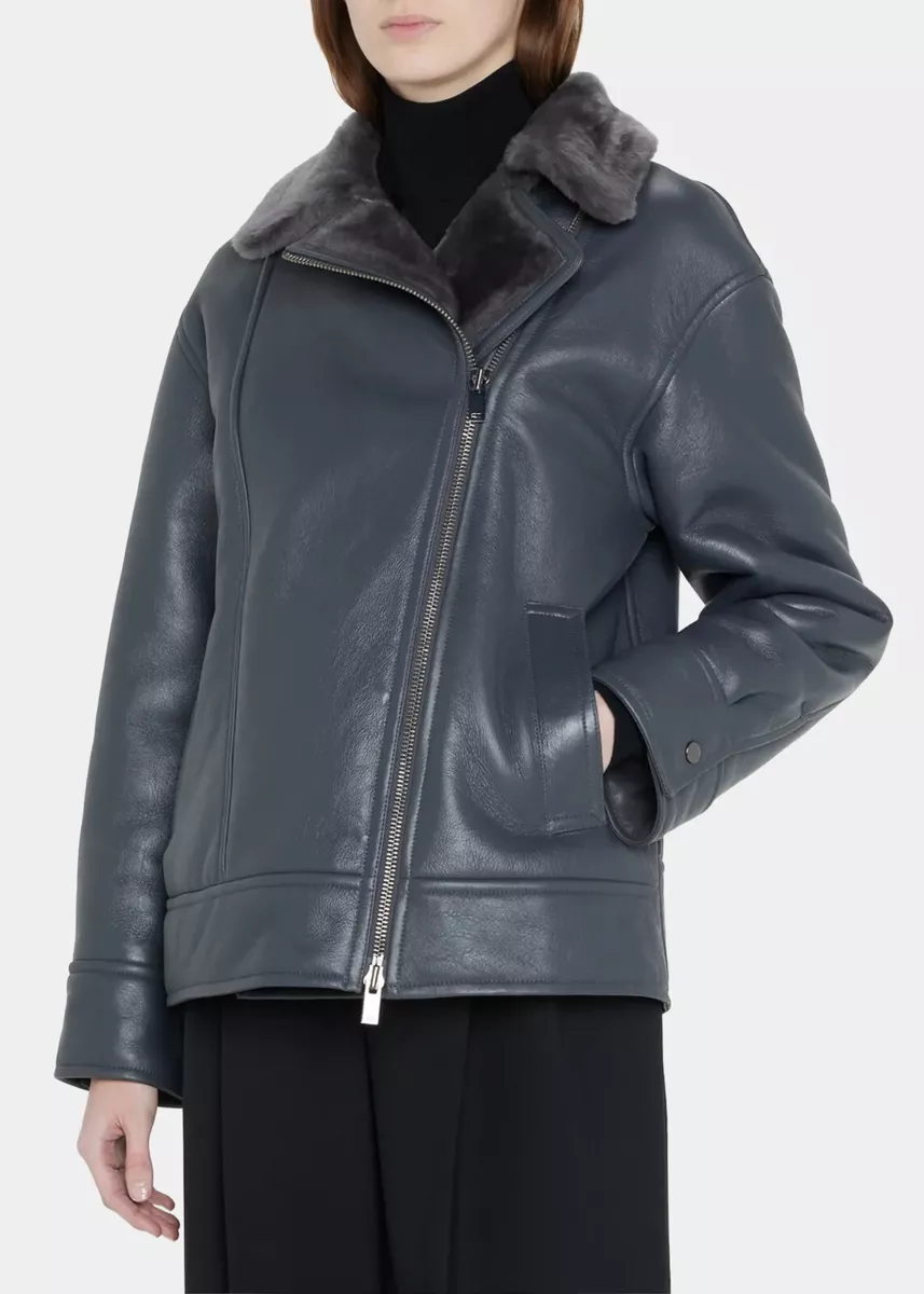Theory clean leather moto jacket sale