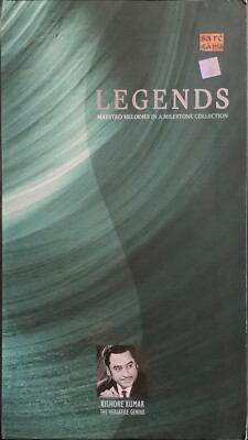 Legends Kishore Kumar The Versatile Genius - RARE Bollywood Music CD 5 Disc Pack