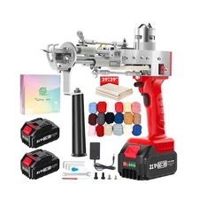 BESGEER 2024-Cordless-Rug-Tufting-Gun-Kit - Tufting-Gun-Starter-Kit-with 2pcs...