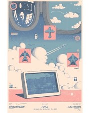 Poster Khruangbin At AFAS Amsterdam, The Netherlands on Oct 31, 2024 Poster