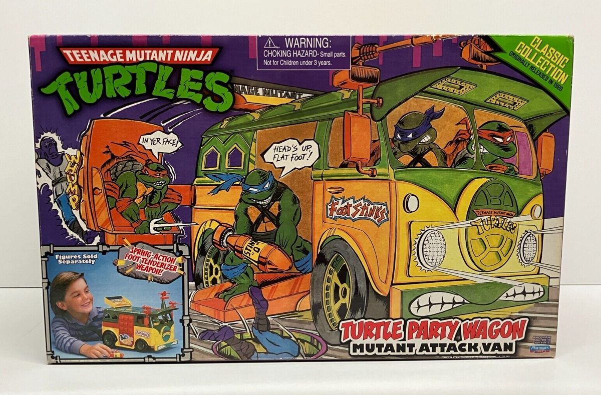 2013 TMNT Teenage Mutant Ninja Turtles TURTLE PARTY WAGON Mutant