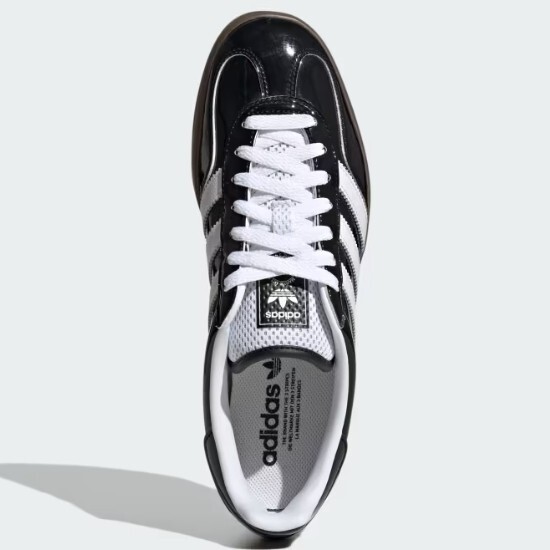 Adidas Gazelle Indoor Patent Leather Black - JQ8124 Expeditedship